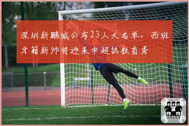 深圳新鹏城公布23人大名单，西班牙籍新帅将迎来中超执教首秀