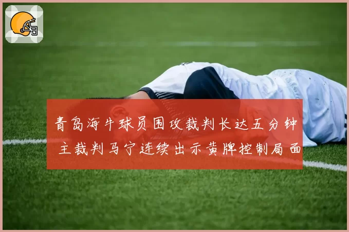青岛海牛球员围攻裁判长达五分钟 主裁判马宁连续出示黄牌控制局面