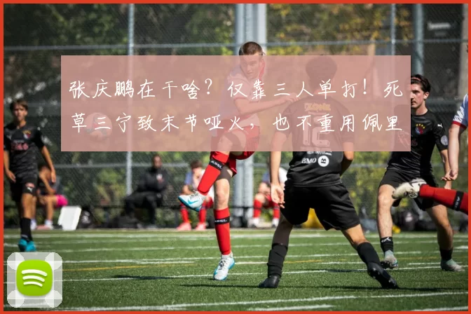 张庆鹏在干啥？仅靠三人单打！死草三宁致末节哑火，也不重用佩里