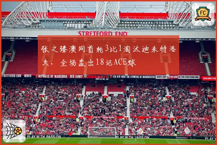 张之臻澳网首轮3比1淘汰迪米特洛夫,全场轰出18记ACE球